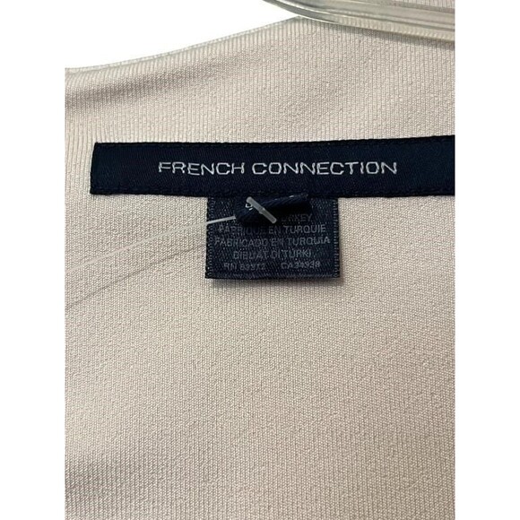 *New French Connection Lolostretch color block dress Bodycon Pencil US2 FR34 UK6 - Picture 6 of 8